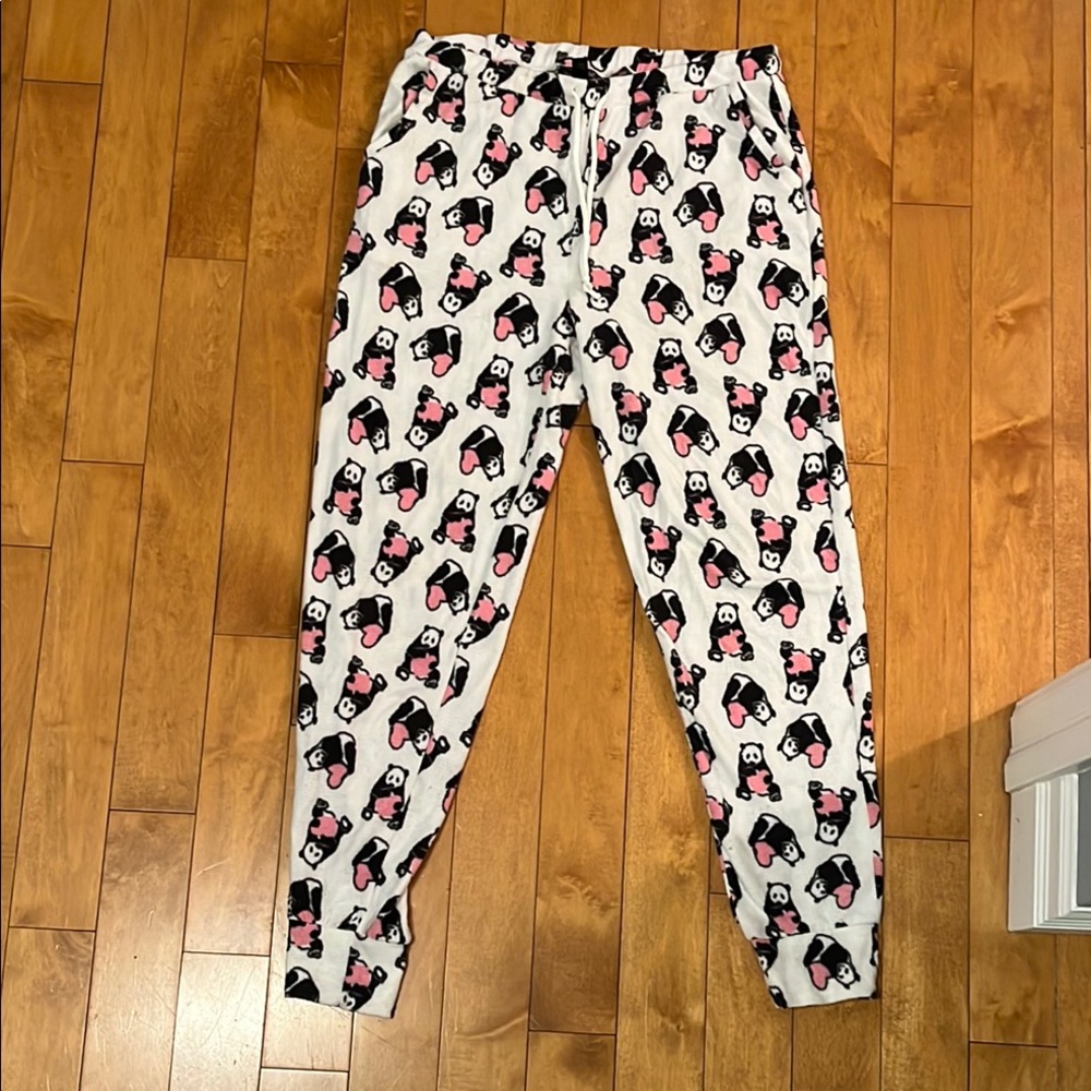 Women’s Panda Print Pajama Pants/Bottoms